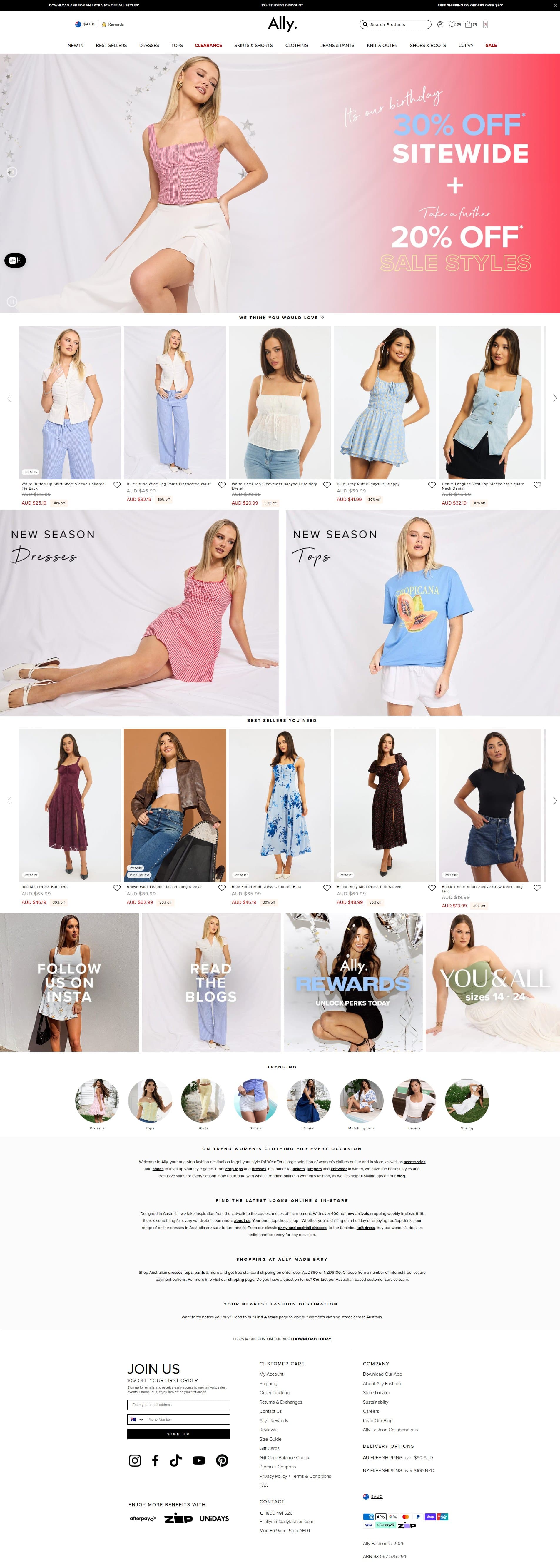 Ally Fashion preview